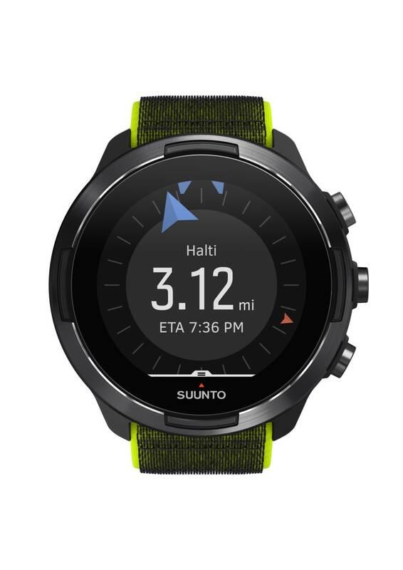 GPS hodinky Suunto 9 Baro - Lime, GPS, hodinky, Suunto, 9, Baro, Lime