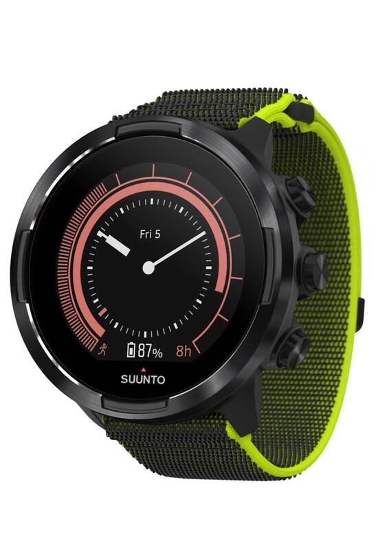 GPS hodinky Suunto 9 Baro - Lime, GPS, hodinky, Suunto, 9, Baro, Lime