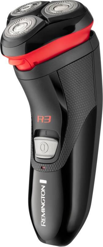 Holicí strojek Remington R3000 R3 Style Series Rotary Shaver černý červený