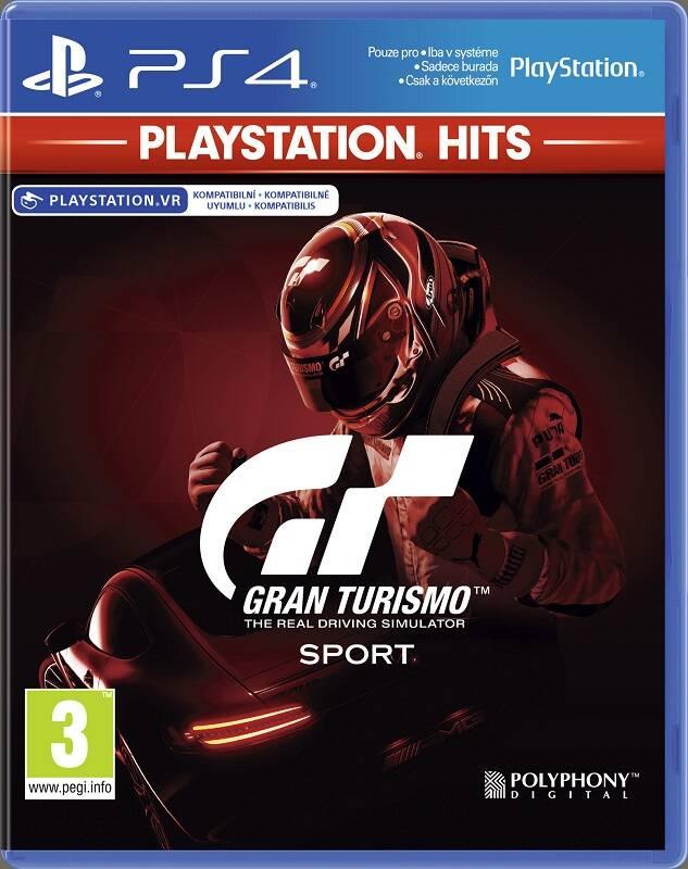 Hra Sony PlayStation 4 Gran Turismo Sport PS HITS