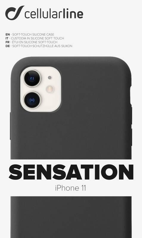 Kryt na mobil CellularLine SENSATION pro Apple iPhone 11 černý