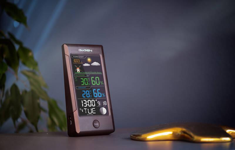 Meteorologická stanice GoGEN ME 1296 černá