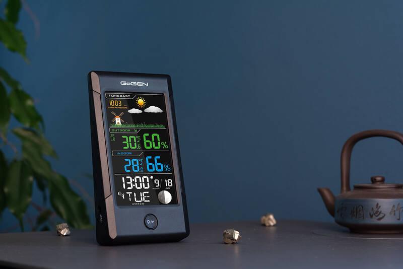 Meteorologická stanice GoGEN ME 1296 černá