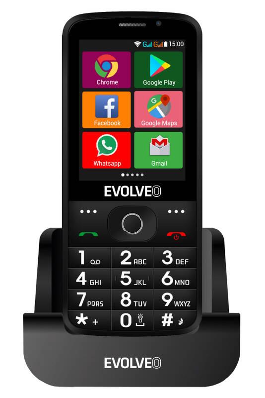 Mobilní telefon Evolveo EasyPhone AD černý