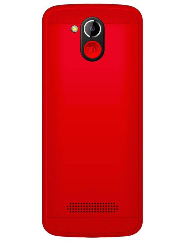 Mobilní telefon Evolveo EasyPhone AD červený
