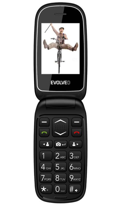Mobilní telefon Evolveo EasyPhone FD červený