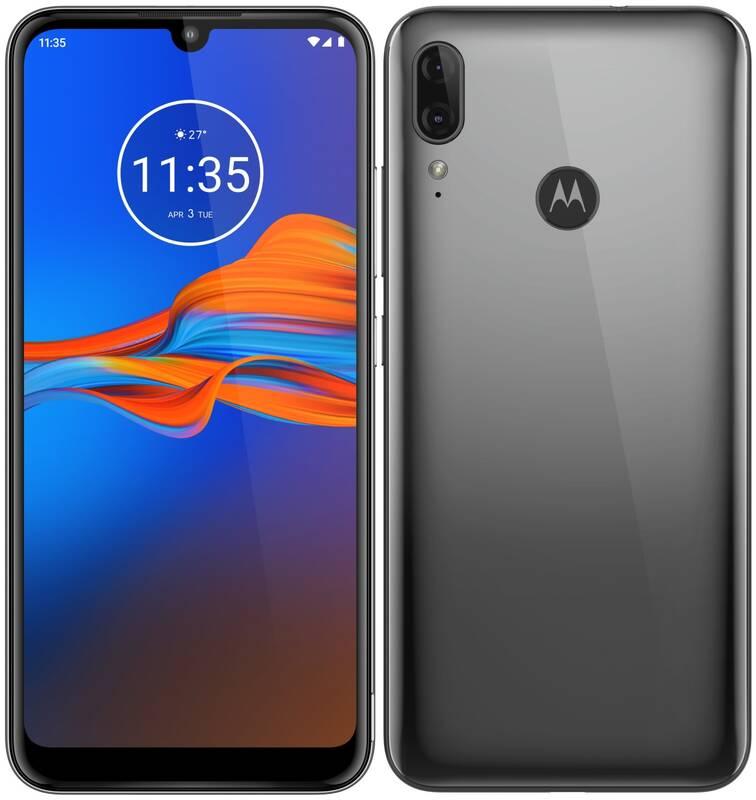 Mobilní telefon Motorola E6 Plus 32 GB Dual SIM šedý