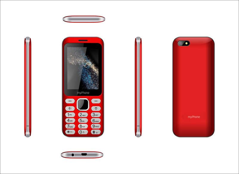 Mobilní telefon myPhone Maestro červený, Mobilní, telefon, myPhone, Maestro, červený