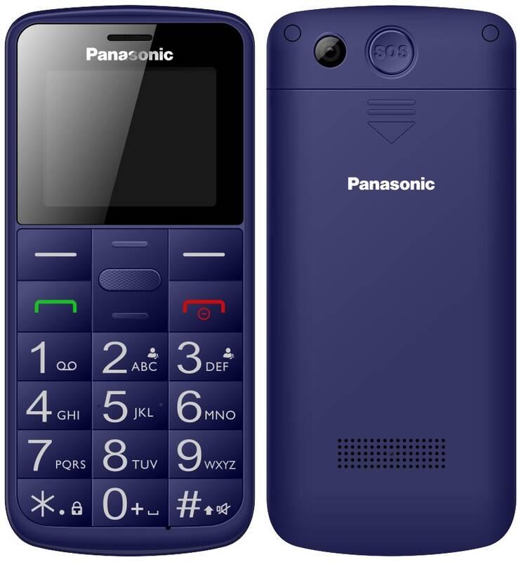 Mobilní telefon Panasonic KX-TU110EXC Dual SIM modrý