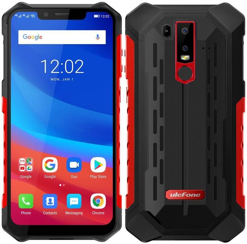 Mobilní telefon UleFone Armor 6S červený