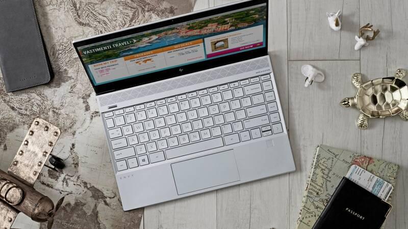 Notebook HP ENVY 13-aq0102nc stříbrný