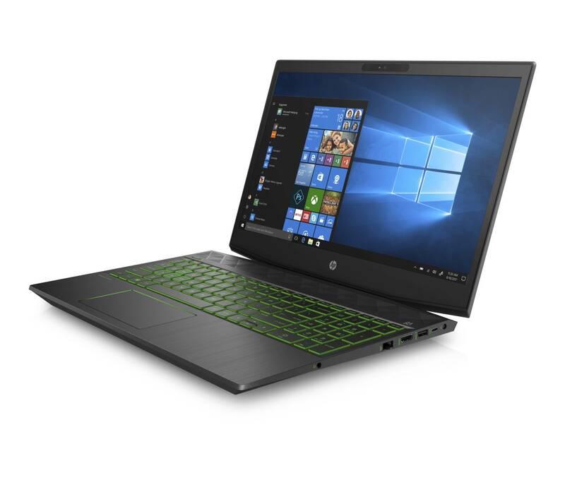 Notebook HP Gaming 15-cx0032nc černý