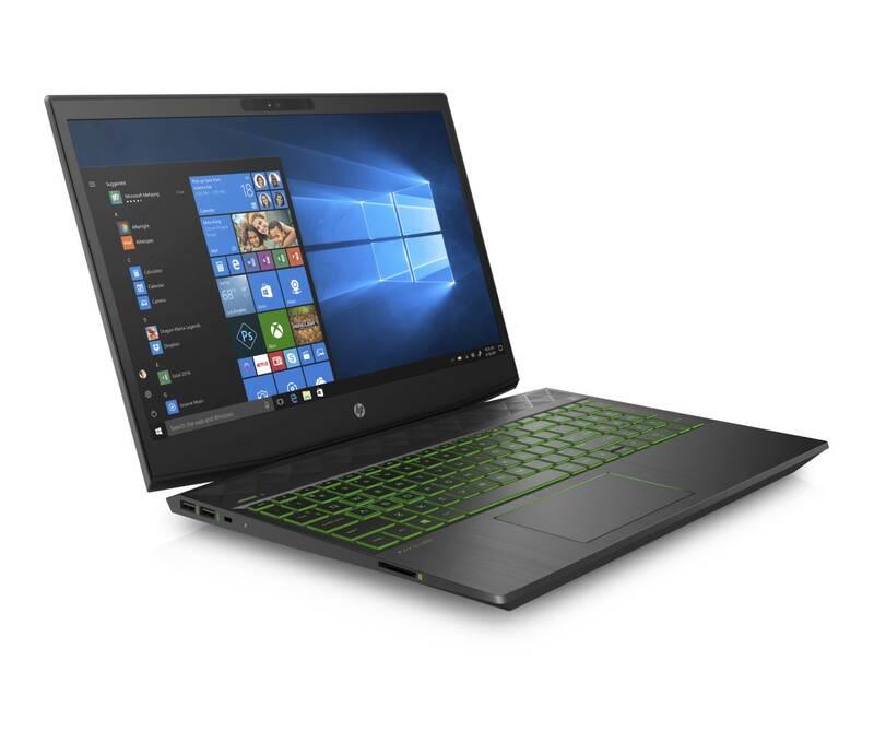Notebook HP Gaming 15-cx0032nc černý