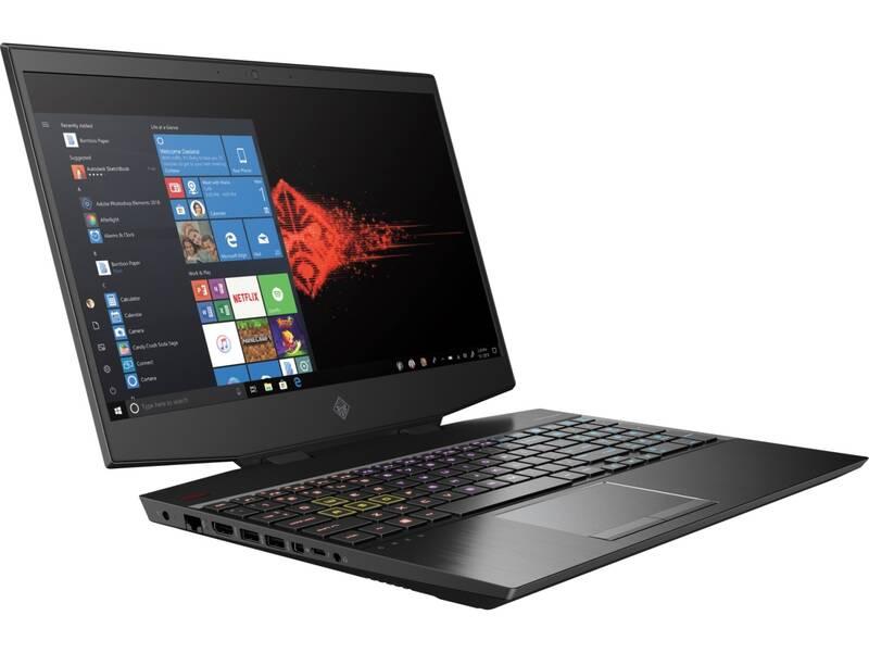 Notebook HP Omen 15-dh0100nc černý
