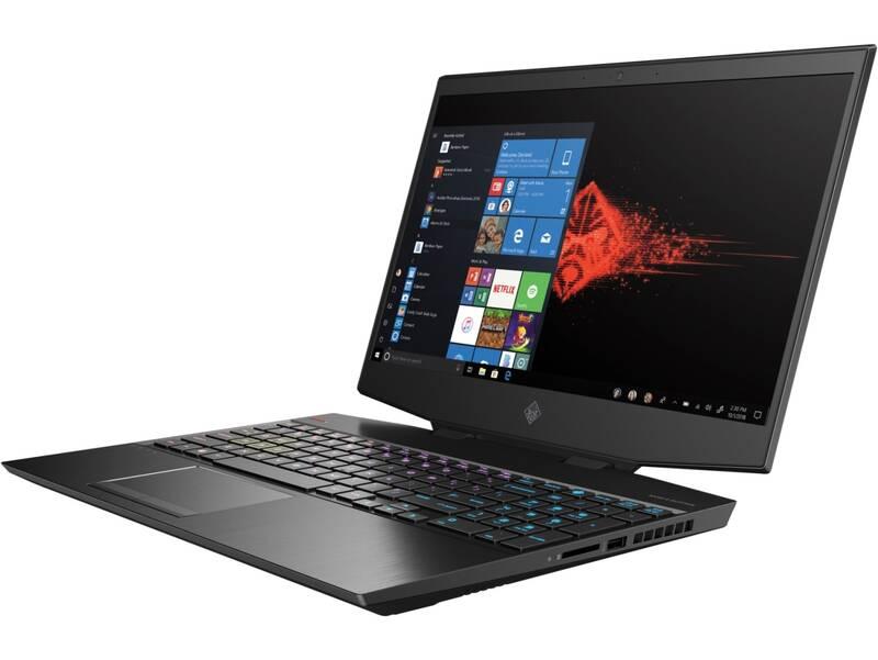 Notebook HP Omen 15-dh0101nc černý