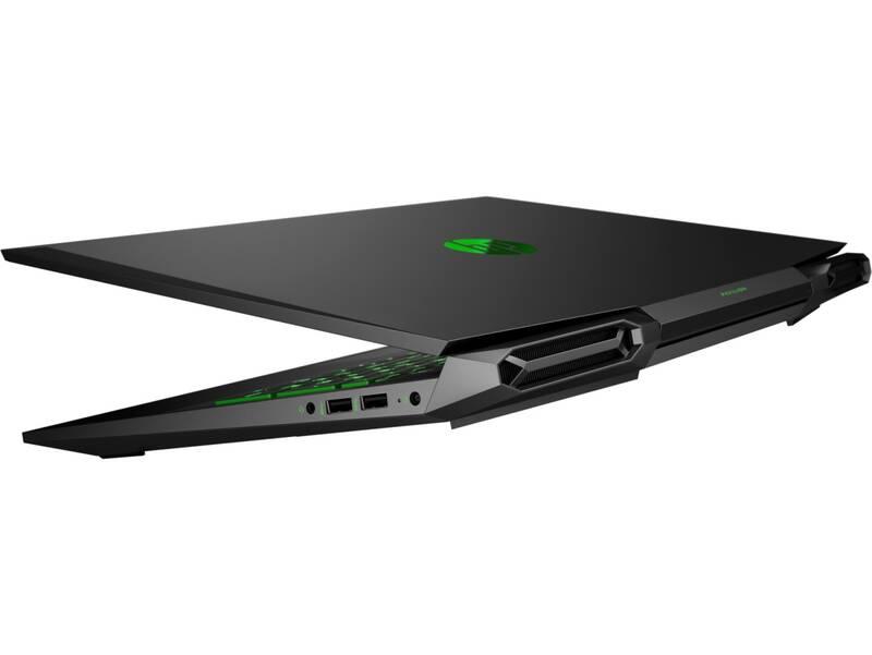 Notebook HP Pavilion Gaming 17-cd0017nc černý zelený