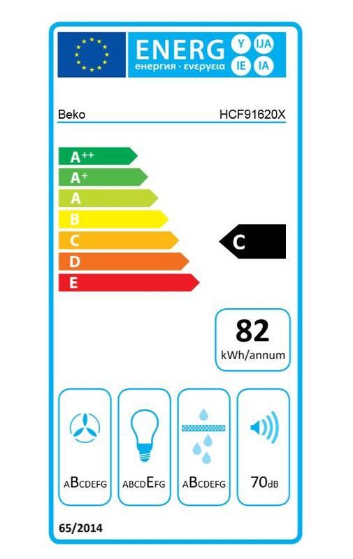 Odsavač par Beko HCF91620X nerez