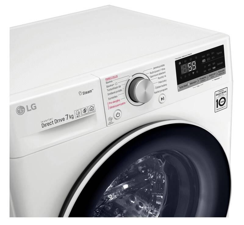 Pračka LG F2WN7S7S0 bílá