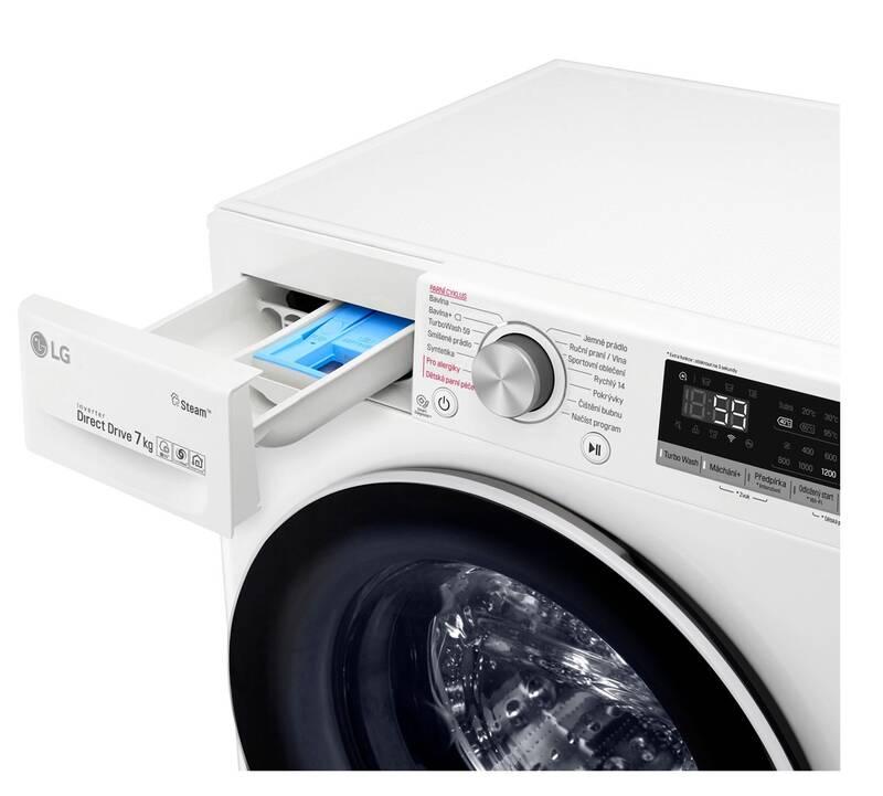 Pračka LG F2WN7S7S0 bílá