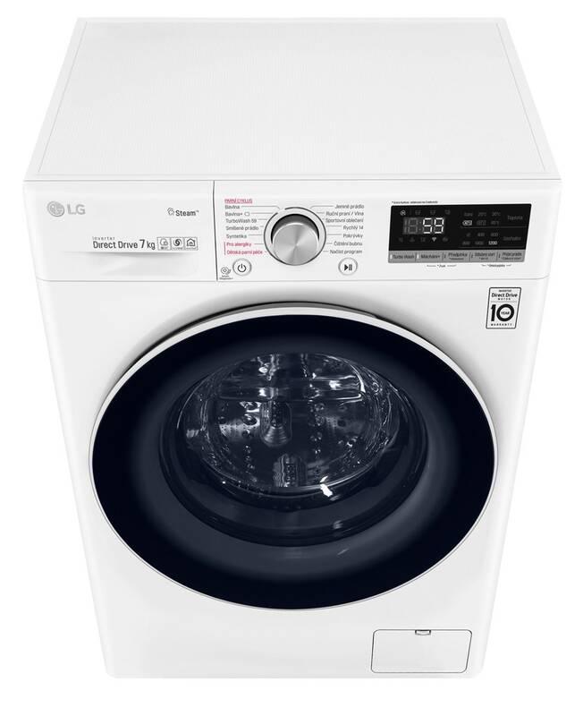Pračka LG F2WN7S7S0 bílá
