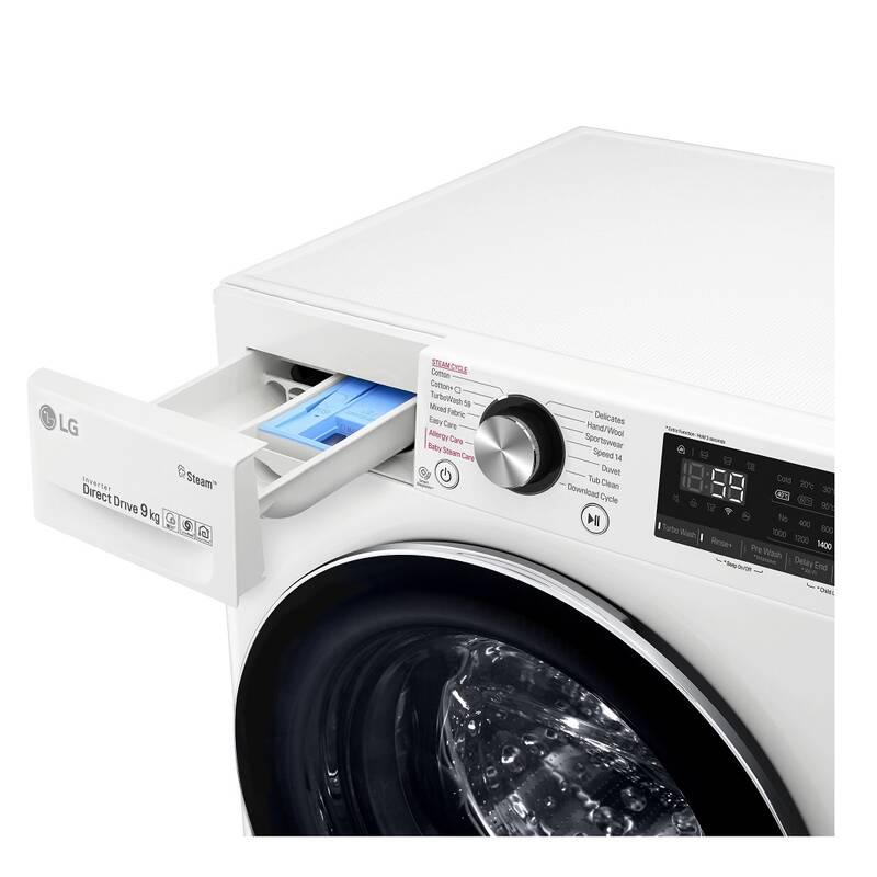 Pračka LG F4WN909S2 bílá