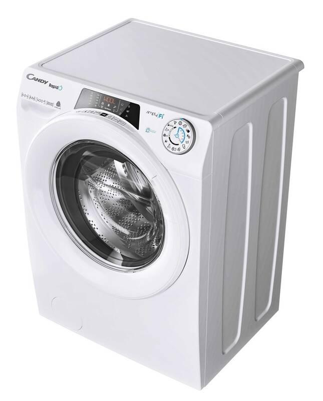 Pračka se sušičkou Candy ROW 4854DXH 1-S bílá barva