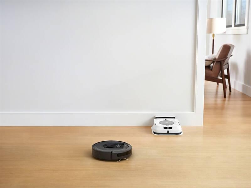 Robotický vysavač iRobot Roomba i7 Braava jet m6 černý bílý