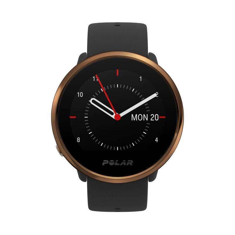 Sporttester Polar Ignite vel. M L černý zlatý