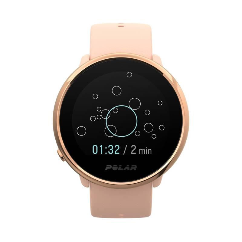 Sporttester Polar Ignite vel. S růžový