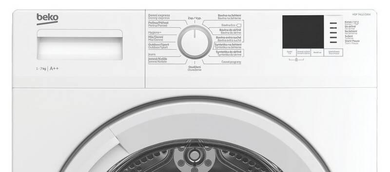 Sušička prádla Beko HDF 7412 CSRX bílá