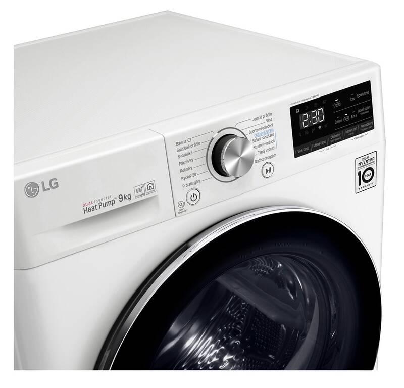 Sušička prádla LG RC91V9AV2W bílá