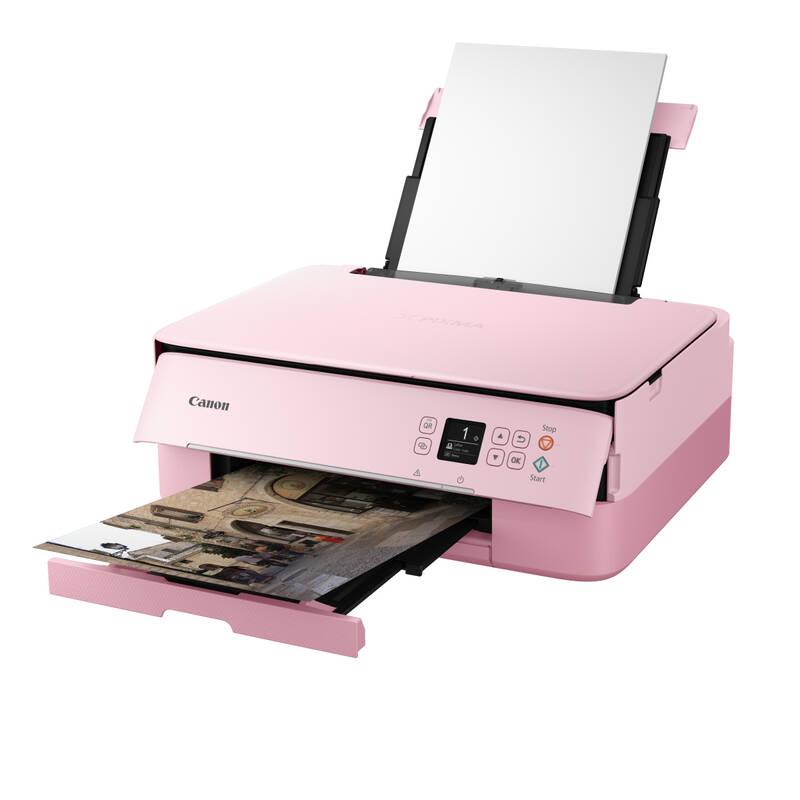 Tiskárna multifunkční Canon TS5352 růžová, Tiskárna, multifunkční, Canon, TS5352, růžová