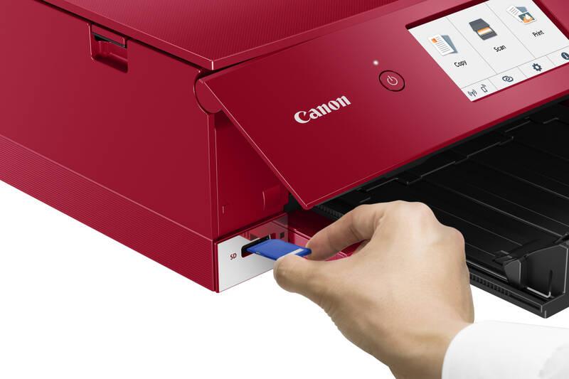Tiskárna multifunkční Canon TS8352 červená, Tiskárna, multifunkční, Canon, TS8352, červená