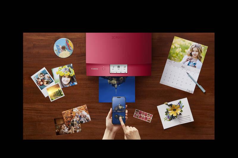 Tiskárna multifunkční Canon TS8352 červená