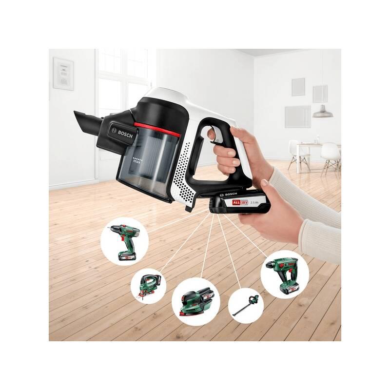 Tyčový vysavač Bosch Unlimited S6 BCS612W bílý