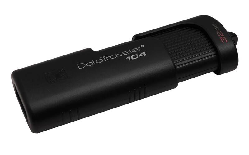 USB Flash Kingston DataTraveler 104 32GB černý