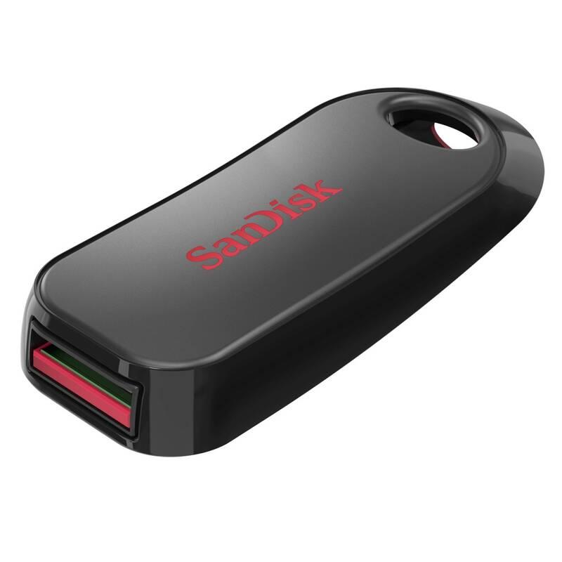 USB Flash Sandisk Cruzer Snap 128GB černý
