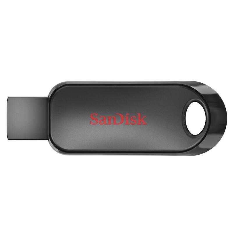USB Flash Sandisk Cruzer Snap 128GB černý