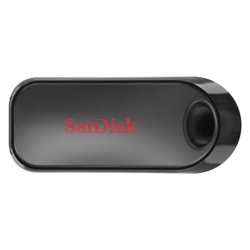 USB Flash Sandisk Cruzer Snap 128GB černý, USB, Flash, Sandisk, Cruzer, Snap, 128GB, černý