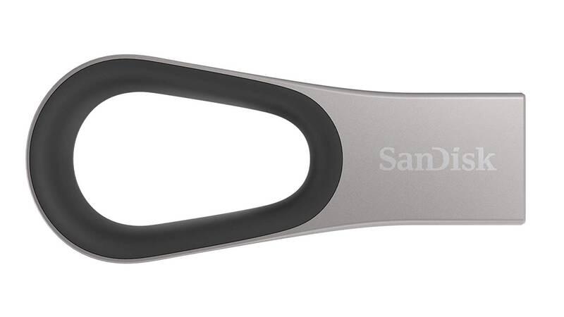 USB Flash Sandisk Ultra Loop 64 GB stříbrný