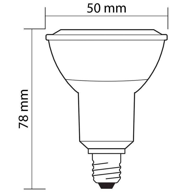 Žárovka LED McLED reflektor, 5W, E14, teplá bílá