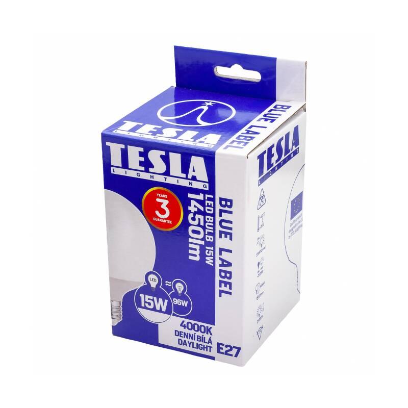Žárovka LED Tesla globe, 15W, E27, neutrální bílá
