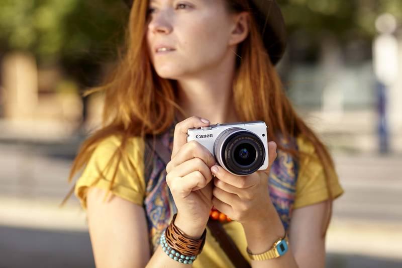 Digitální fotoaparát Canon EOS M10 M 15-45 STM bílý