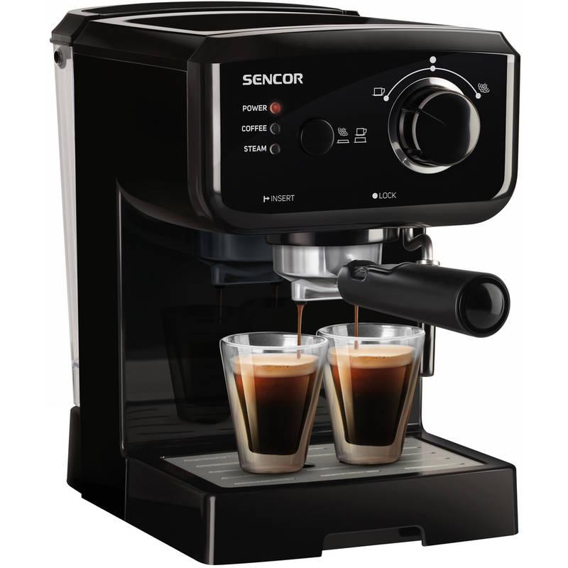 Espresso Sencor SES 1710BK černé