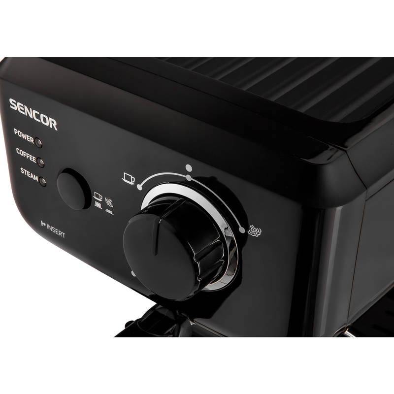 Espresso Sencor SES 1710BK černé