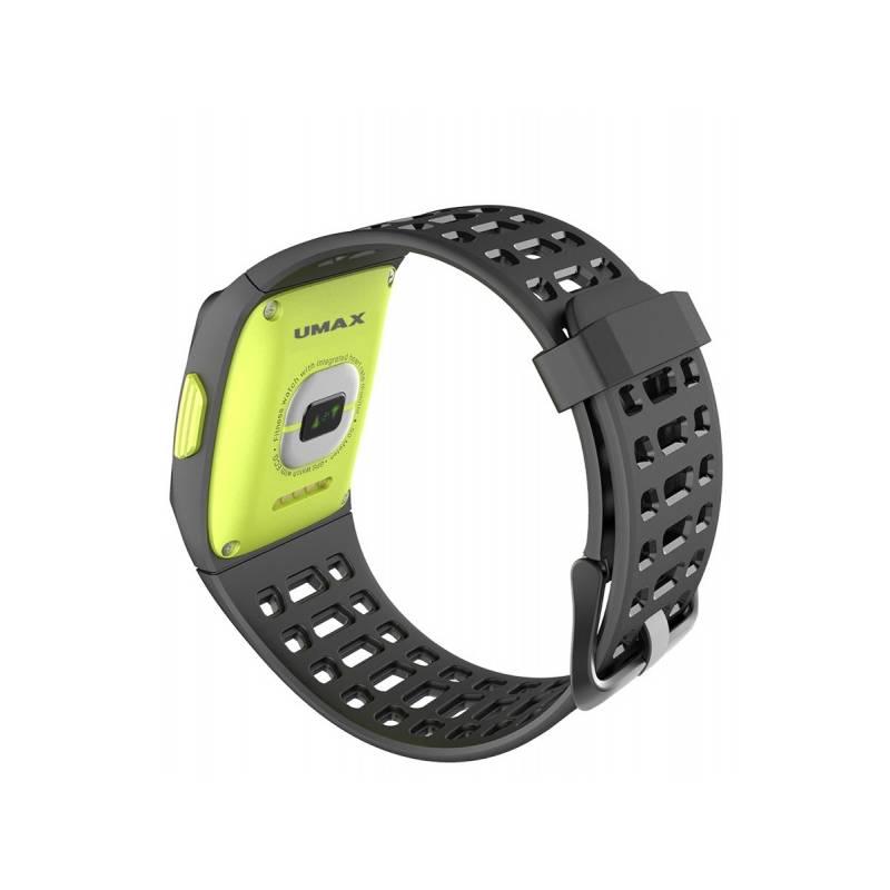 Fitness náramek Umax U-Band P1 GPS černý