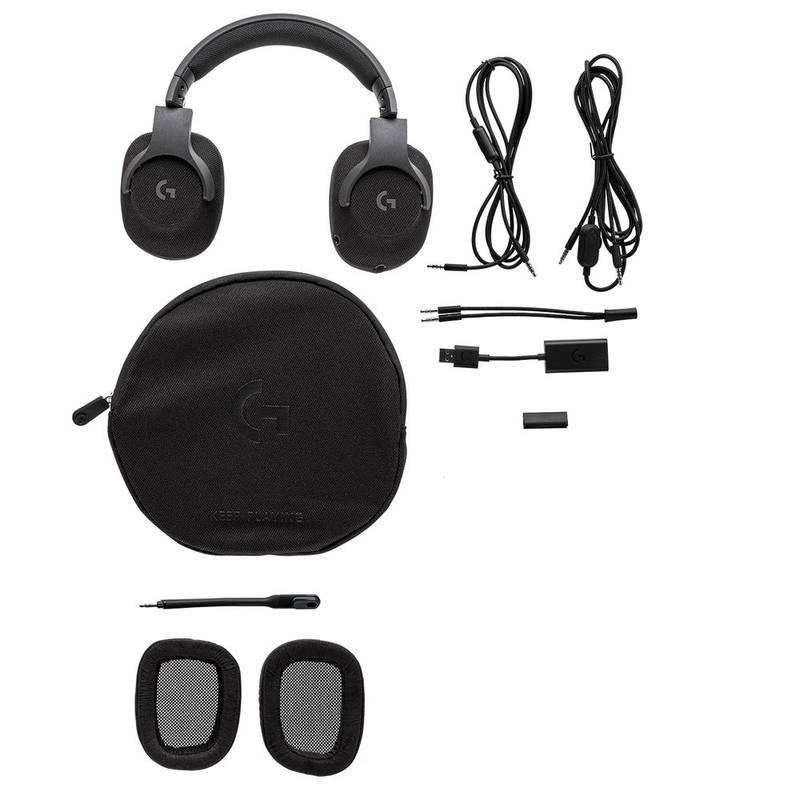 Headset Logitech Gaming G433 7.1 Surround černý