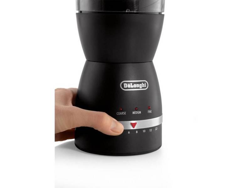 Kávomlýnek DeLonghi KG49 černý