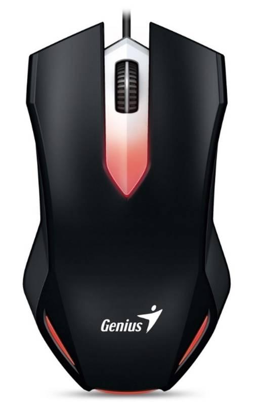 Klávesnice s myší Genius GX Gaming GX Gaming KHM-200 headset černá červená