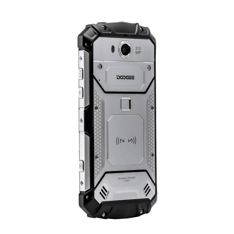 Mobilní telefon Doogee S60 Dual SIM 6 GB 64 GB stříbrný, Mobilní, telefon, Doogee, S60, Dual, SIM, 6, GB, 64, GB, stříbrný